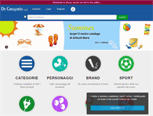 Tablet Screenshot of degregoriosrl.net